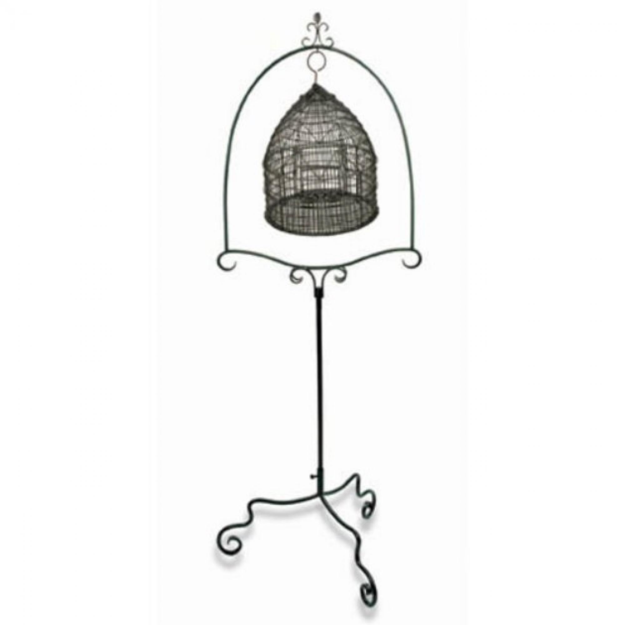 Antique Bird Cage with Stand