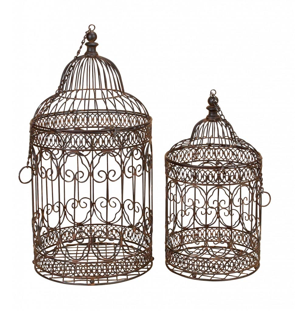 Antique Metal Bird Cages