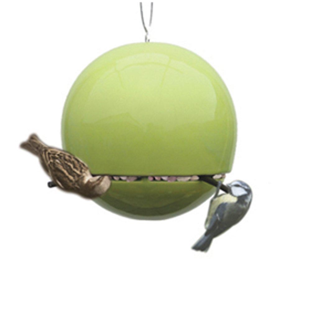 Ceramic Orb Bird Feeder