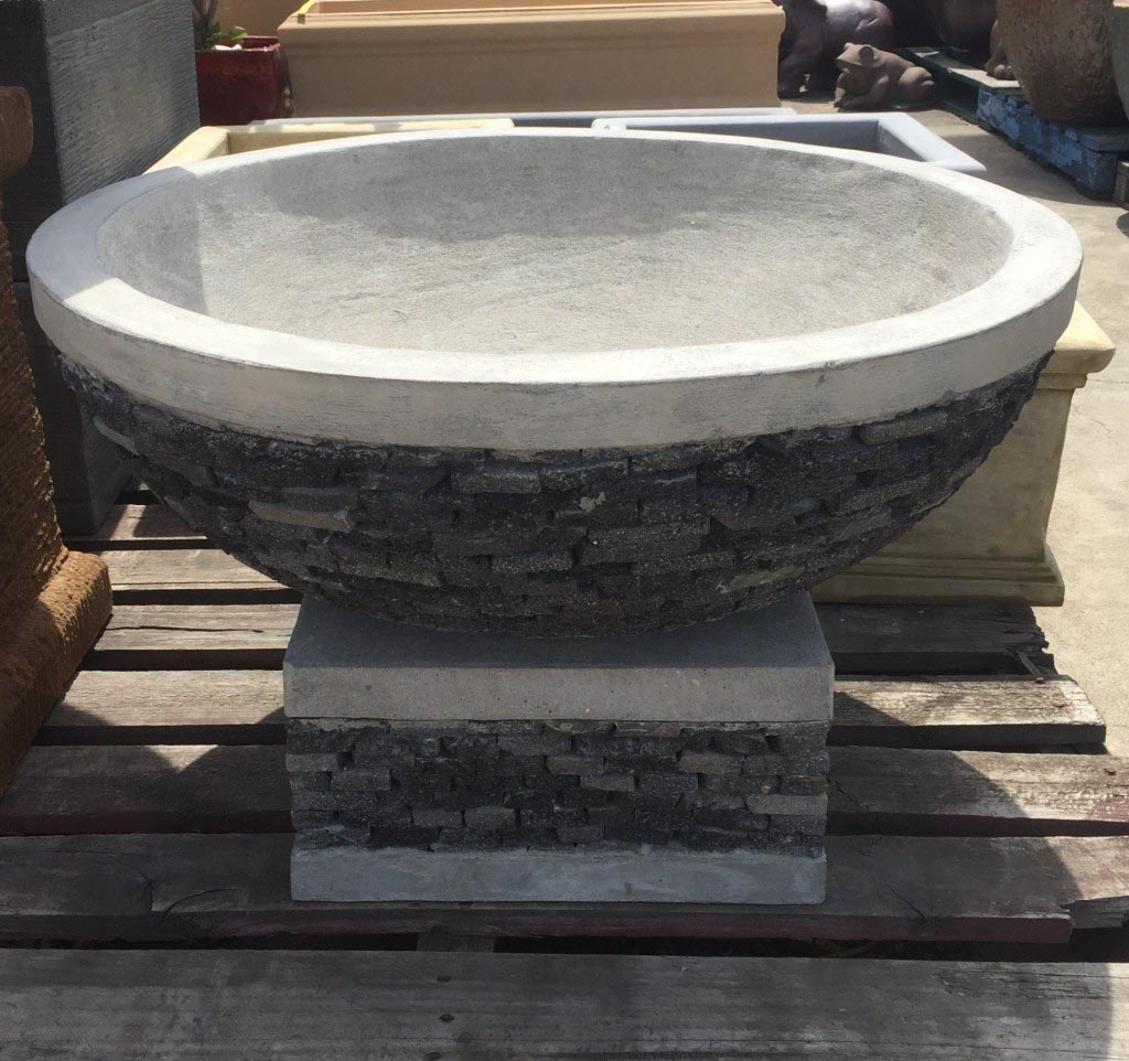 Concrete Bird Bath Bowls