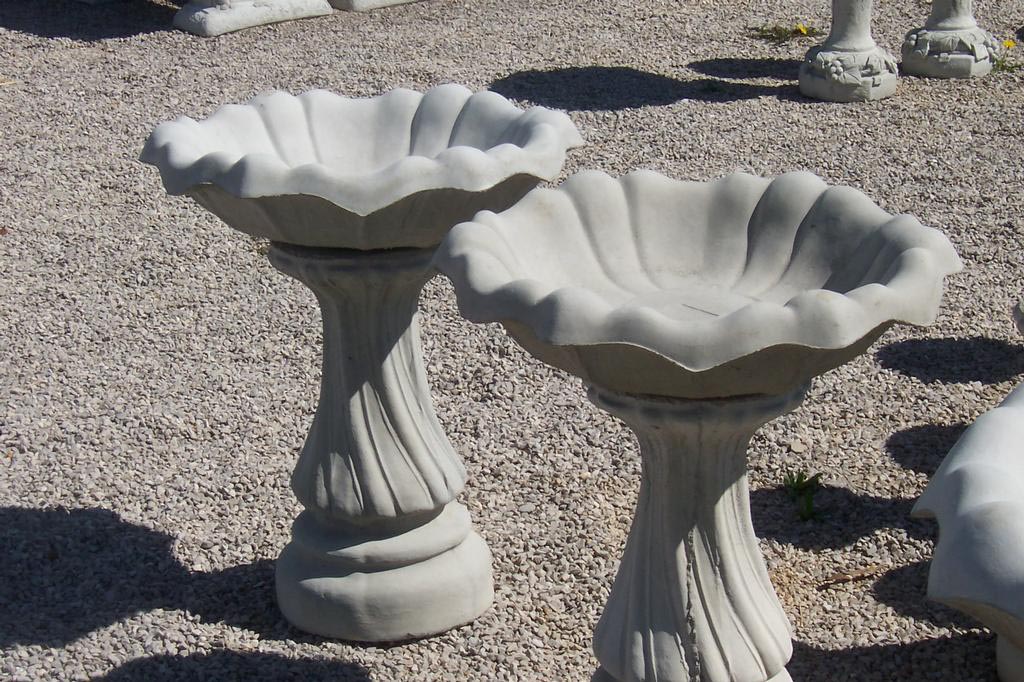 Concrete Bird Bath Top