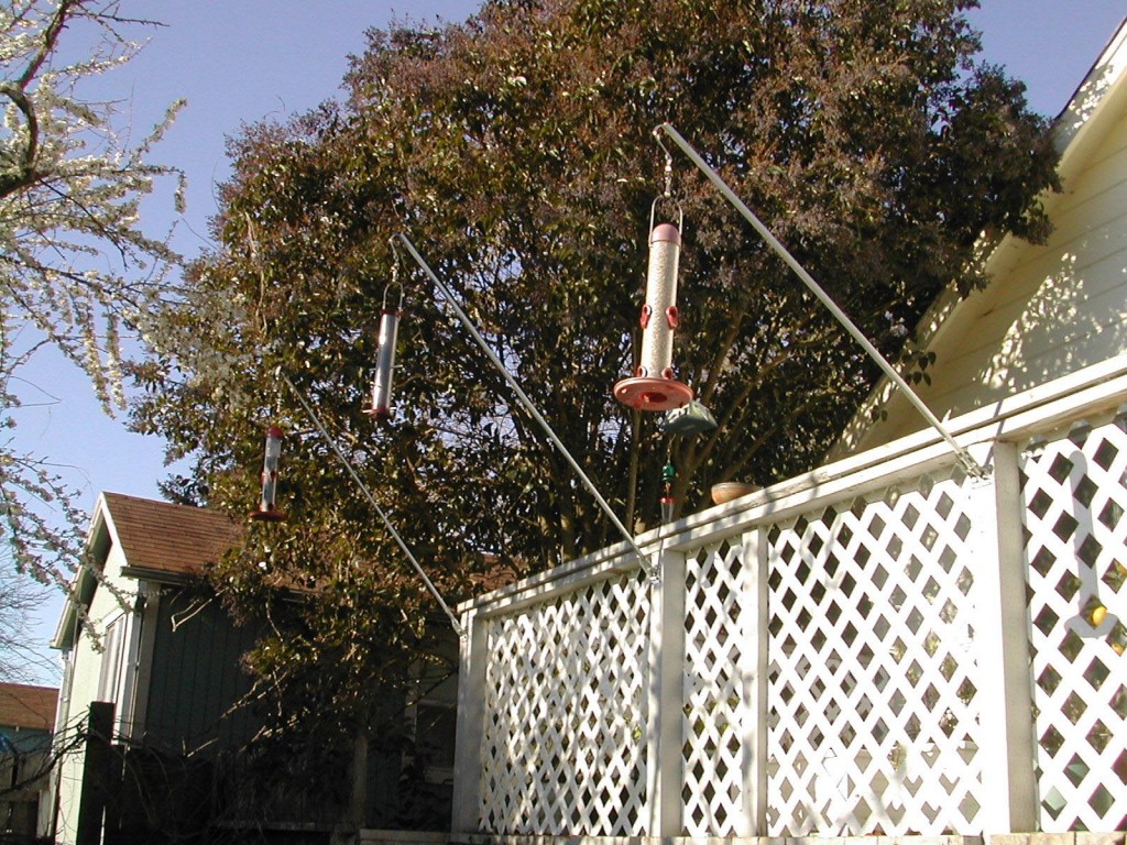 Deck Hangers for Bird Feeders