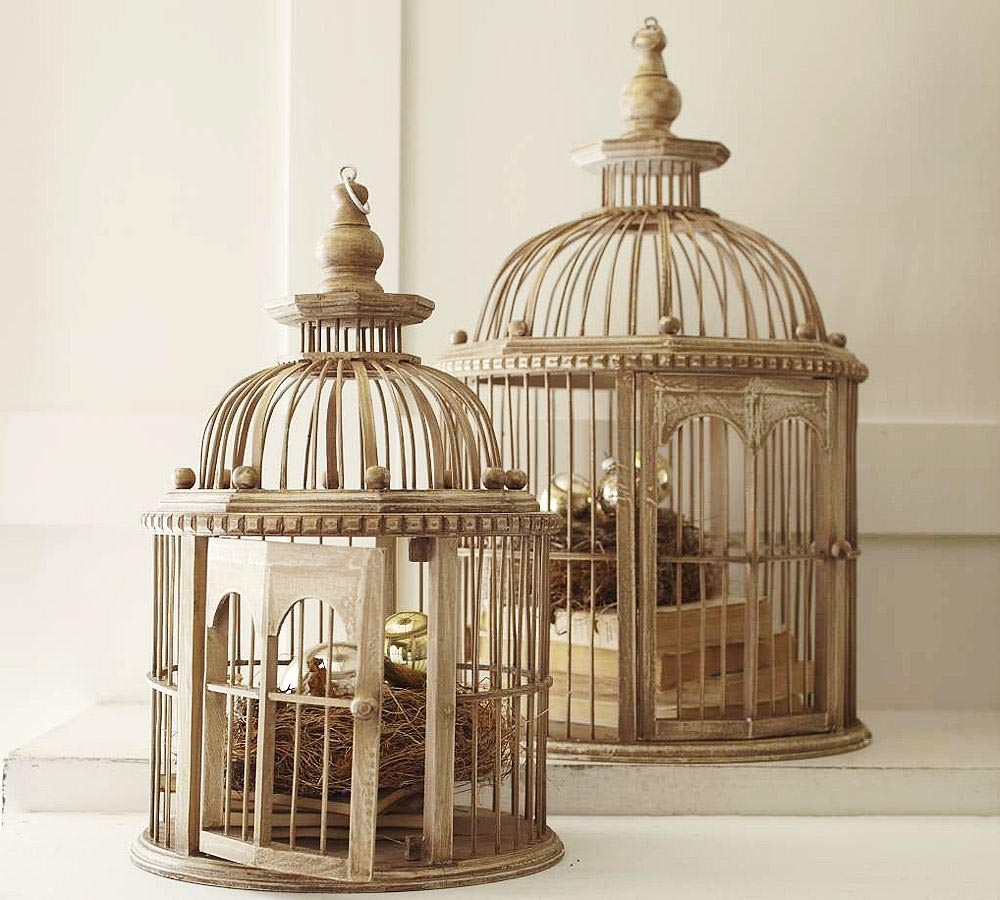 Decorative Wooden Bird Cages