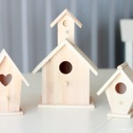 DIY Wooden Bird Houses