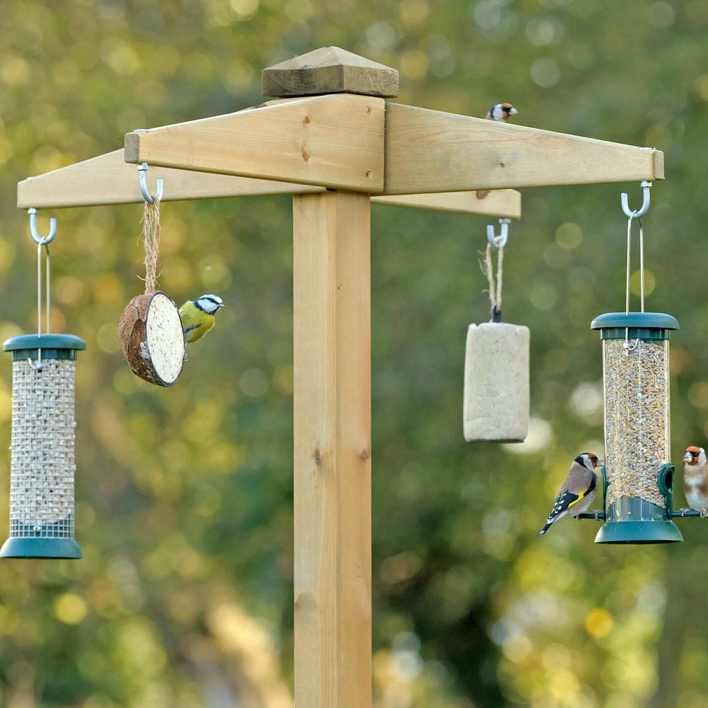 patio hummingbird feeder stand