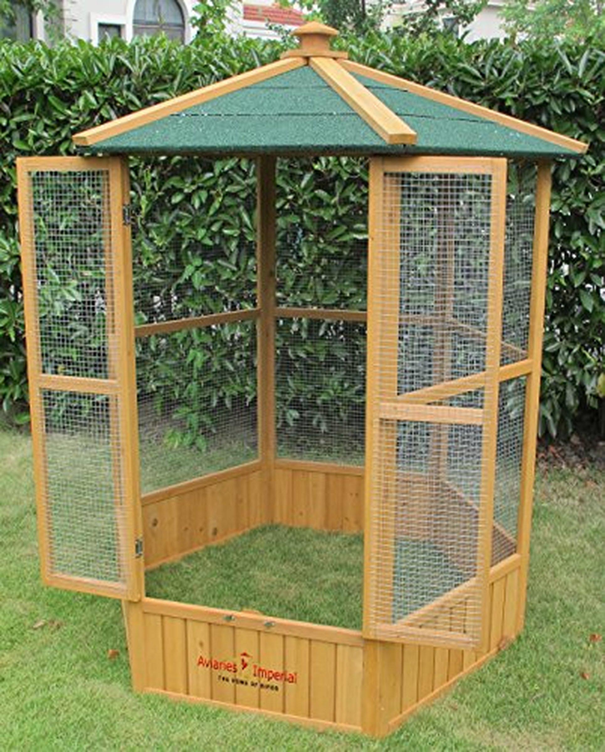 Hexagonal Aviary Bird Cage