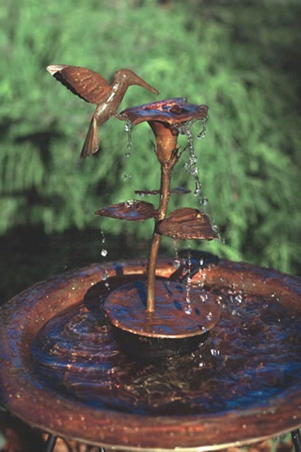 Hummingbird Mister Bird Baths