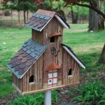 Large Wood Bird Houses