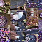 Making a Mosaic Bird Bath