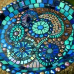 Mosaic Bird Bath Patterns