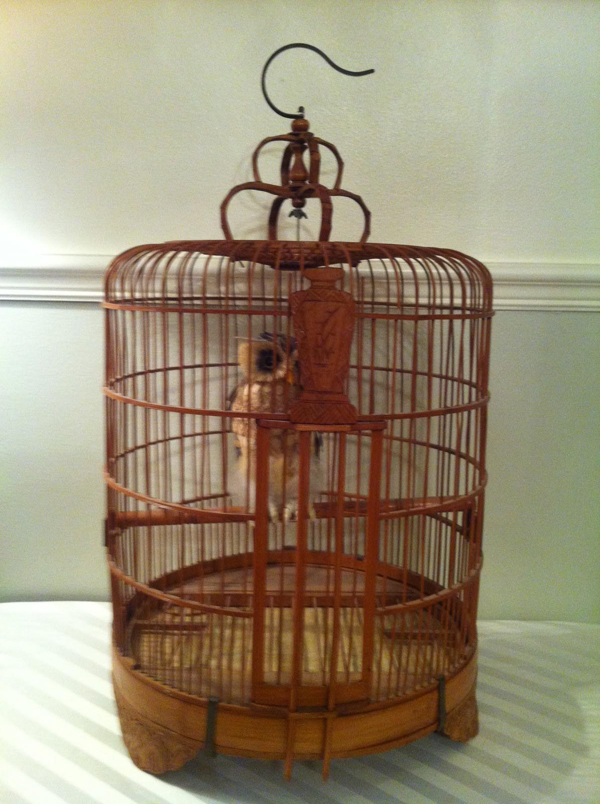 Old Wooden Bird Cages