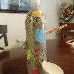 Water Bottle Bird Feeder Craft