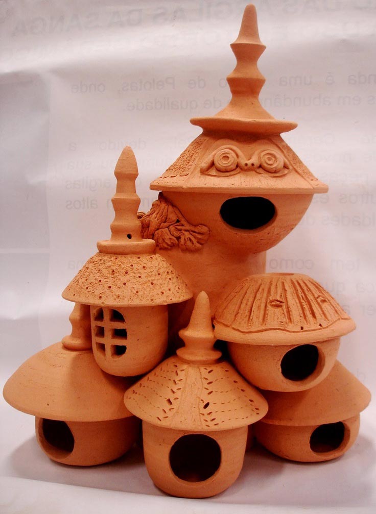 Ceramic Bird Houses How to Make