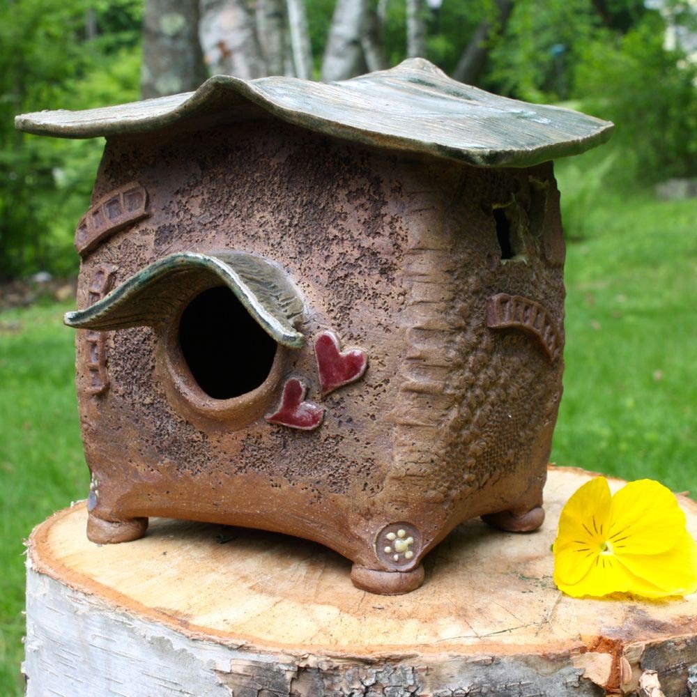 Decorative Ceramic Bird Houses