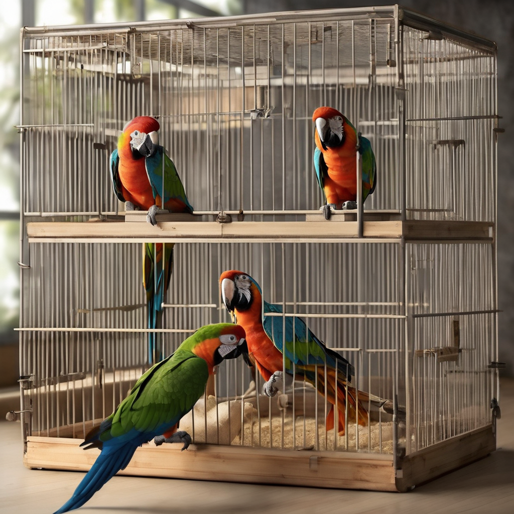 Large Parrot Cages